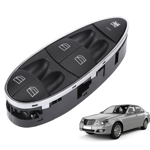 LICHENGTAI Elektrischer Fensterheberschalter Vorne Links 2118213679 Kompatibel mit Mercedes E-Klasse W211 S211 CLS C219 Front Left Window Lift Switch Electric Power Fensterheber Schalter LICHENGTAI Elektrischer Fensterheberschalter Vorne Links 2118213679 Kompatibel mit Mercedes E-Klasse W211 S211 CLS C219 Front Left Window Lift Switch Electric Power Fensterheber Schalter von LICHENGTAI