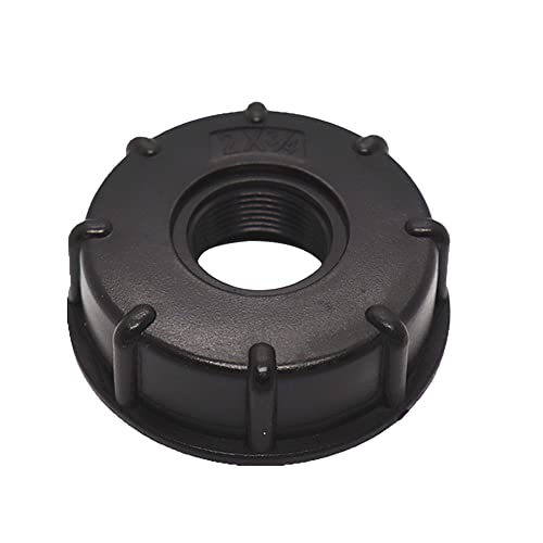 LICHENGTAI IBC Adapter IBC Container Adapter Feingewinde, IBC-Tankadapter Kunststoff-Schlauchanschluss Grobgewindekappe auf 1/2, 3/4, 1 Wasserhahn-Adapter für IBC-Tonnenventil von LICHENGTAI