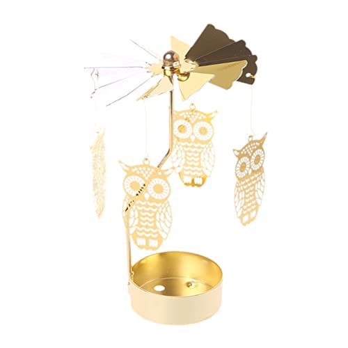 LICHENGTAI Karussell Teelichthalter Weihnachten Kerzenhalter Gold Teelichthalter Rotierender Kerzenhalter Eisen Kerzenständer für Valentinstag Deko Geschenk Hochzeit Dekoration Wohnzimmer Tischdeko LICHENGTAI Karussell Teelichthalter Weihnachten Kerzenhalter Gold Teelichthalter Rotierender Kerzenhalter Eisen Kerzenständer für Valentinstag Deko Geschenk Hochzeit Dekoration Wohnzimmer Tischdeko von LICHENGTAI