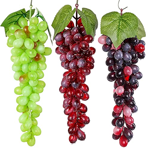 LICHENGTAI Künstliche Weintrauben Künstliche Trauben Deko künstliche Früchte Tischdekoration Obst Hängende Ornamente für Kuenstliche Weinrebe Obst Fuer Heim Garten Dekoration Foto Requisiten LICHENGTAI Künstliche Weintrauben Künstliche Trauben Deko künstliche Früchte Tischdekoration Obst Hängende Ornamente für Kuenstliche Weinrebe Obst Fuer Heim Garten Dekoration Foto Requisiten von LICHENGTAI