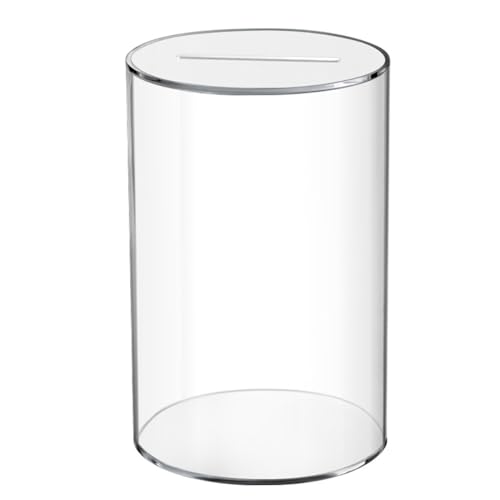 LICHENGTAI Spardose Nicht zum öffnen, Transparente Spardosen Acryl Sparschwein Bargeld Münzen Sparer Geldbank für Erwachsene Kinder Geburtstagsgeschenk LICHENGTAI Spardose Nicht zum öffnen, Transparente Spardosen Acryl Sparschwein Bargeld Münzen Sparer Geldbank für Erwachsene Kinder Geburtstagsgeschenk von LICHENGTAI