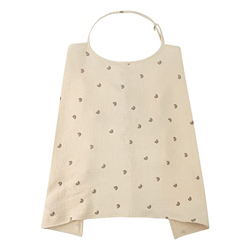 LICHENGTAI Stillschal Stilltuch Nursing Cover, Musselin Laktationsdecke Weich & Atmungsaktiv Stillen Abdeckung Stillschürze für Unterwegs Sichtschutz Stillmutter beim Stillen von LICHENGTAI