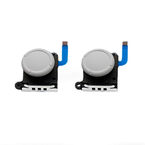 LICHIFIT 2 Joystick Analog Sensor Wippe für Switch Lite Joy-Con Controller ThumbStick Cap Tastenmodul Weiß LICHIFIT 2 Joystick Analog Sensor Wippe für Switch Lite Joy-Con Controller ThumbStick Cap Tastenmodul Weiß von LICHIFIT