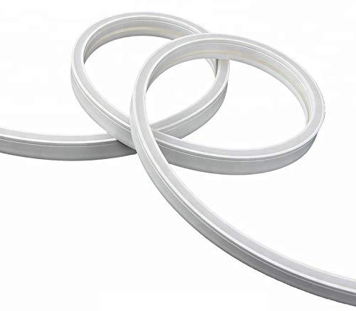 24V 5 m Neon Flex LED Strip Licht Streifen warm weiß (2400K) IP65 10 Watt/lfm. | Dimmbarer LED Strip für professionelle Anwendungen | Leuchtstreifen 280 Lumen/lfm. von LICHT DISCOUNT