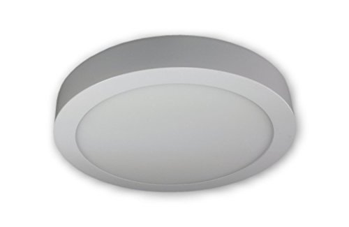 LICHT DISCOUNT LED Aufbauleuchte Aufbauspot 18 Watt | 2800K Warmweiß | Moderne Deckenlampe Panel weiß | Aufbaustrahler Rund 230V aus Aluminium | Deckenleuchte Deckenspot Aufputz Ø216 mm | LICHT DISCOUNT LED Aufbauleuchte Aufbauspot 18 Watt | 2800K Warmweiß | Moderne Deckenlampe Panel weiß | Aufbaustrahler Rund 230V aus Aluminium | Deckenleuchte Deckenspot Aufputz Ø216 mm | von LICHT DISCOUNT