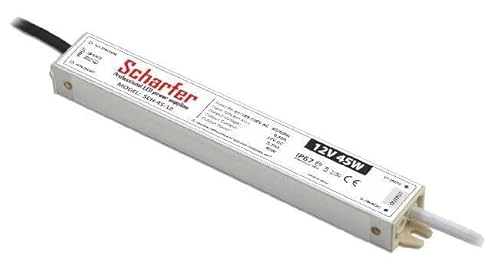 Scharfer DC Gleichspannungs Trafo 45W 12V IP67 Vorschaltgerät für LED Leuchtmittel von LICHT DISCOUNT