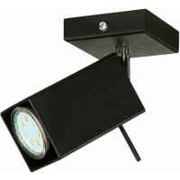 Licht-erlebnisse - Deckenstrahler klein h: 15 cm Metall für GU10 schwenkbar Deckenlampe Flur Spot Leuchte Wohnzimmer Flur Licht-erlebnisse - Deckenstrahler klein h: 15 cm Metall für GU10 schwenkbar Deckenlampe Flur Spot Leuchte Wohnzimmer Flur von LICHT-ERLEBNISSE