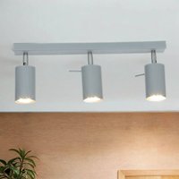 Deckenstrahler GU10 Grau Metall Modern Deckenspot Küche von LICHT-ERLEBNISSE