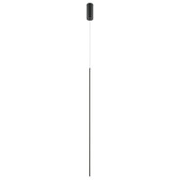 Hängelampe led Aluminium d: 1,7 cm rund h: max. 415 cm Schwarz mit Farbwechsel 3000-4000 k 750 lm von LICHT-ERLEBNISSE