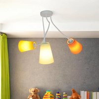 Licht-erlebnisse - Flexible Deckenlampe Orange Gelb Grün bunt Kinderzimmer Licht-erlebnisse - Flexible Deckenlampe Orange Gelb Grün bunt Kinderzimmer von LICHT-ERLEBNISSE