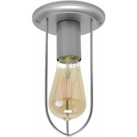 Licht-erlebnisse - Industrial Deckenleuchte Vintage Draht Schirm E27 stepp von LICHT-ERLEBNISSE