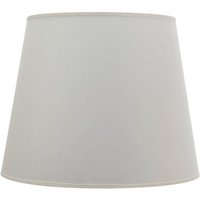 Lampenschirm Weiß Stoff für Stehlampe E27 konisch von LICHT-ERLEBNISSE