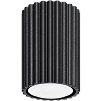 Licht-erlebnisse - Spot Lampe Decke Aluminium GU10 d: 6,5 cm rund Aufputz Schwarz Modern Deckenspot Licht-erlebnisse - Spot Lampe Decke Aluminium GU10 d: 6,5 cm rund Aufputz Schwarz Modern Deckenspot von LICHT-ERLEBNISSE