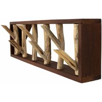 Licht-erlebnisse - Wandhaken Wandgarderobe Treibholz 50 cm Handarbeit - Holz Natur, Holz hell von LICHT-ERLEBNISSE