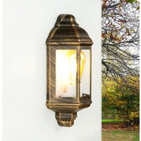 Licht-erlebnisse - Wandlampe Landhaus in Kupfer Antik E27 IP44 elegant von LICHT-ERLEBNISSE