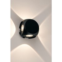 Licht-erlebnisse - led Wandlampe IP54 Schwarz 4-flmg Leuchte alessio Licht-erlebnisse - led Wandlampe IP54 Schwarz 4-flmg Leuchte alessio von LICHT-ERLEBNISSE