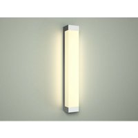 Licht-erlebnisse - Moderne led Spiegellampe fraser fürs Badezimmer - Chrom von LICHT-ERLEBNISSE