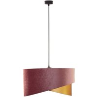 Pendelleuchte Samt Optik Ø 50 cm Stoffschirm Hängelampe Schlafzimmer Hängeleuchte Wohnzimmer Pendelleuchte Samt Optik Ø 50 cm Stoffschirm Hängelampe Schlafzimmer Hängeleuchte Wohnzimmer von LICHT-ERLEBNISSE