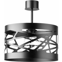 Schwarze Deckenlampe Modern aus Metall Ferva - Schwarz von LICHT-ERLEBNISSE
