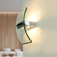 Licht-erlebnisse - Wandlampe 2750 k 1375 lm Glas Modern Wandleuchte - Chrom von LICHT-ERLEBNISSE