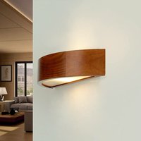Licht-erlebnisse - Wandleuchte E27 Natur Holz Modern Wandlampe - Holz rustikal von LICHT-ERLEBNISSE