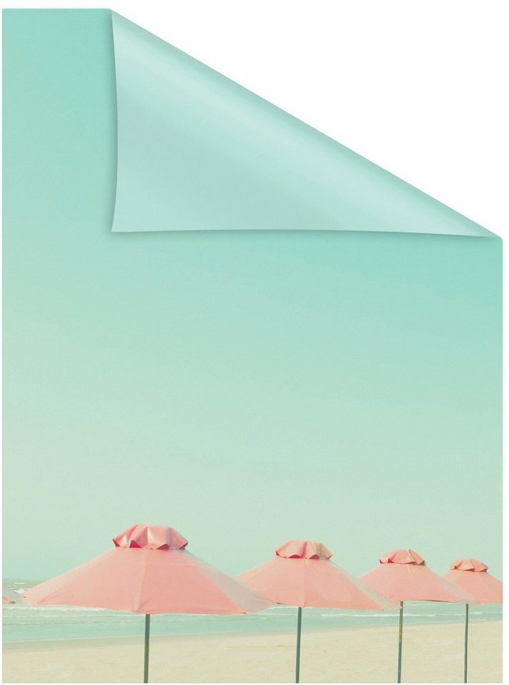 LICHTBLICK ORIGINAL Fensterfolie Sonnenschirme, blickdicht, strukturiert, selbstklebend, Sichtschutz LICHTBLICK ORIGINAL Fensterfolie Sonnenschirme, blickdicht, strukturiert, selbstklebend, Sichtschutz von LICHTBLICK ORIGINAL