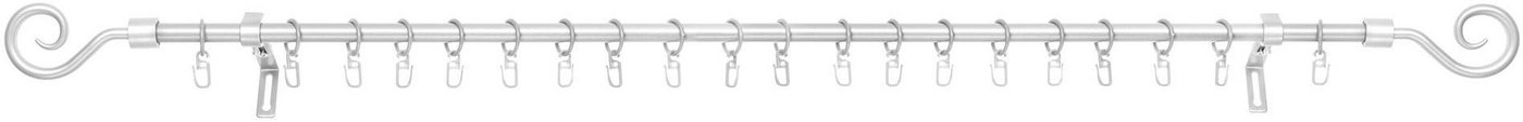 Gardinenstange Kringel, LICHTBLICK ORIGINAL, Ø 16 mm, 1-läufig, Fixmaß, mit Bohren, verschraubt, Metall von LICHTBLICK ORIGINAL