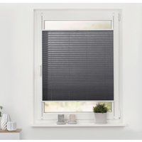 Spannplissee grau B/L: ca. 60x130 cm von LICHTBLICK