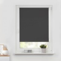 Thermo Klebe-/Klemmrollo Verdunklungsqualität anthrazit von LICHTBLICK