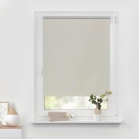 LICHTBLICK Thermo Klebe-/Klemmrollo Verdunklungsqualität creme B/L: ca. 70x150 cm von LICHTBLICK