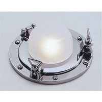 Einbaustrahler led 3200 k 127 lm Glas Messing massiv Jugendstil von LICHT-ERLEBNISSE