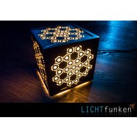 Leuchtwürfel Miya #016 Aus Stahl Von Lichtfunken Leuchtwürfel Miya #016 Aus Stahl Von Lichtfunken von LICHTfunken