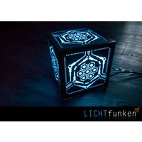 Leuchtwürfel Nyoko #015 Aus Stahl Von Lichtfunken Leuchtwürfel Nyoko #015 Aus Stahl Von Lichtfunken von LICHTfunken