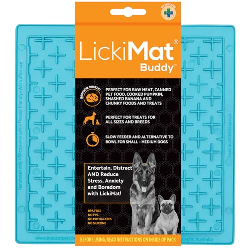 Lickimat Buddy Dog Türkis, 1 Stück (1er Pack) von LICKIMAT