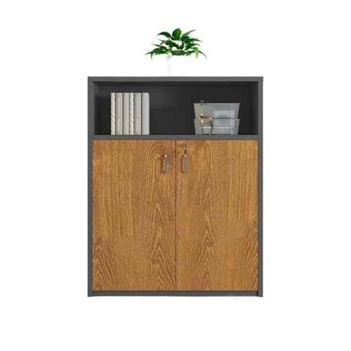 Aktenschränke Büro-Aktenschrank-Trennwand, moderner, einfacher, abschließbarer Datenspeicherschrank, Drucker-Werkzeug-Speicherschrank von LICONG-2020