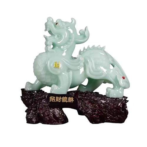 LICONG-2020 Buddha-Statue Exquisite Fortune Feng Shui Ornamente Wohnzimmer Eingang Weinkühler Dekorationen Ladeneröffnung Geschenke Registrierkasse Ornamente Feng Shui-Statue(Groß) von LICONG-2020