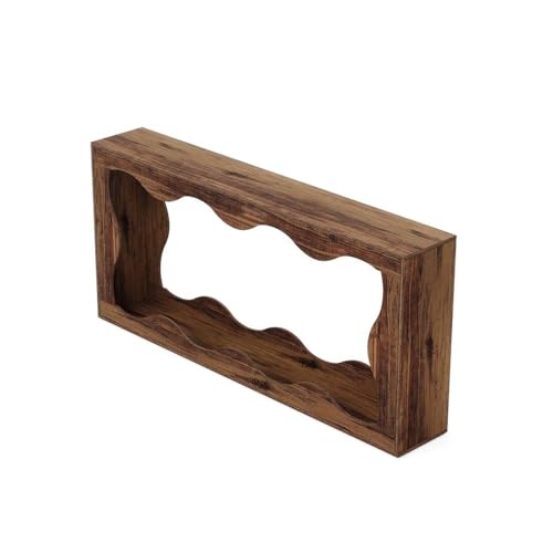 LICONG-2020 Konsolentische Konsolentisch Aufbewahrung Couchtisch hinter Sofa Langer schmaler Konsolenständer Flurständer(Bruin) von LICONG-2020