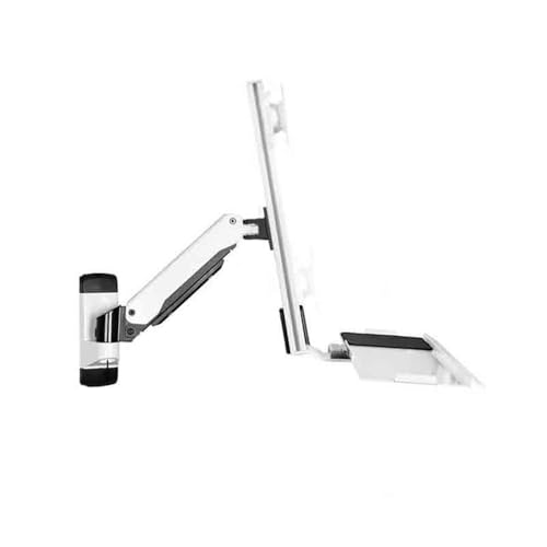 LICONG-2020 Monitorständer Wandhalterung Monitorhalterung Einzelarm mit Ablage Einzelbildschirm for 15-27 Zoll Bildschirm Display-Halterungsarm von LICONG-2020
