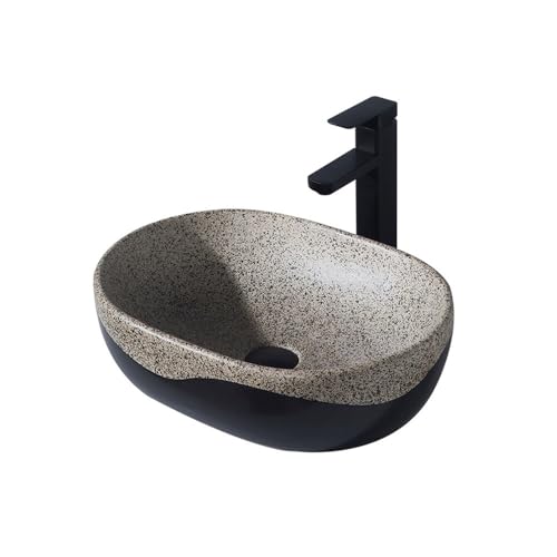 Waschtische Handgerundete Kanten. Waschbeckenaufsatzmontage for Gästetoilette, Toilette oder Gästebad von LICONG-2020