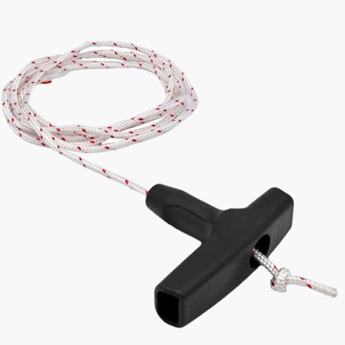 LICQIC Starterseil Rasenmäher, 2 Meter Seilzugstarter Seilzug Zugseil, Schnur with 1 Griff Ersatz Zubehör, for Wäschespinne, Kettensäge Ziehen LICQIC Starterseil Rasenmäher, 2 Meter Seilzugstarter Seilzug Zugseil, Schnur with 1 Griff Ersatz Zubehör, for Wäschespinne, Kettensäge Ziehen von LICQIC