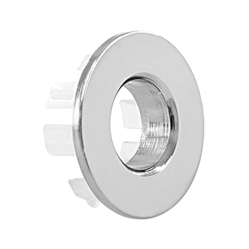 LICQIC Waschbecken Überlauf Abdeckung, Waschbecken Überlauf Ring, für Waschtisch Loch von LICQIC