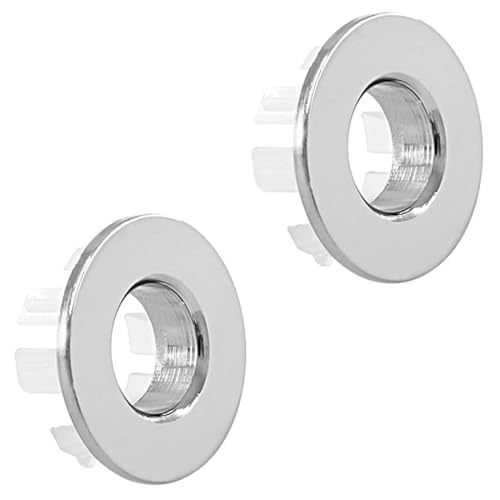 LICQIC Waschbecken Überlauf Abdeckung, Waschbecken Überlauf Ring, für Waschtisch Loch von LICQIC