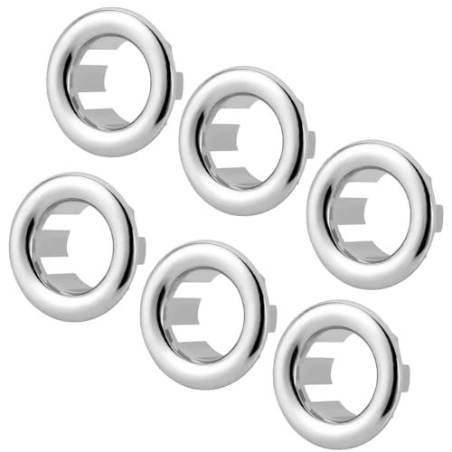 LICQIC Waschbecken Überlauf Abdeckung, Waschbecken Überlauf Ring, für Waschtisch Loch von LICQIC