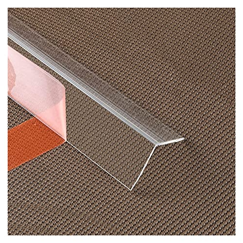 Kantenschutz Eckenschutz Selbstklebend Kantenschutz-Streifen, L-Form Wand-Eckschutz/Eckschutzschild, Möbelpuffer Für Haus Balkon Kinder Sicherheit (Size : Length 140cm/55.1 in) von LIDCOM