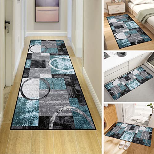 Teppich Läufer,Kitchen Rug,Kurzflor Abwaschbar,rutschfest,Lang Küche Schlafzimmer Wohnzimmer Läufer Teppich，Benutzerdefinierte Länge und Breite verfügbar von LIDCOM