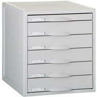 Archisystem Modul mit 6 Schubladen 356x316x362 mm grau Archivierung 2000 Archisystem Modul mit 6 Schubladen 356x316x362 mm grau Archivierung 2000 von LIDERPAPEL