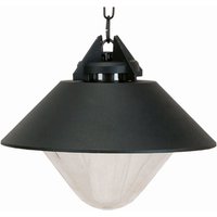 Außen Pendelleuchte Schwarz Ø32cm rund IP44 Rustikal von Lido Light Fixture Man. LTD
