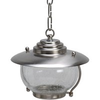 Außenlampe Glas Messing in Nickel IP43 Balkon von Lido Light Fixture Man. LTD