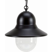 Außenlampe Rustikal Schwarz Ø27cm Aluminium elegant E27 von Lido Light Fixture Man. LTD