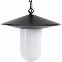 Außenlampe Rustikal Schwarz Ø30cm Aluminium elegant E27 von Lido